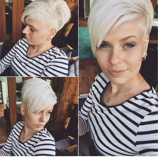 Kurze Haare liegen voll im Trend
