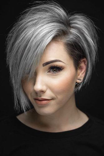 10 Super-Trend kurze Frisuren für graues Haar
