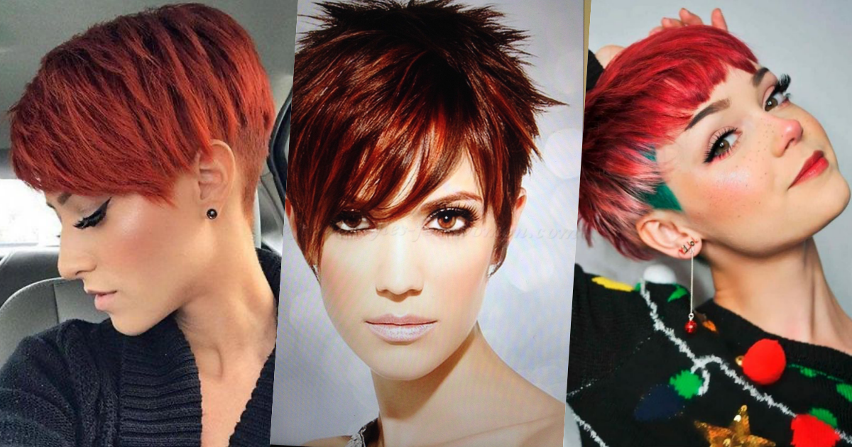 10 schöne Rottöne für deine Haare Kurze Haare Damen 2024