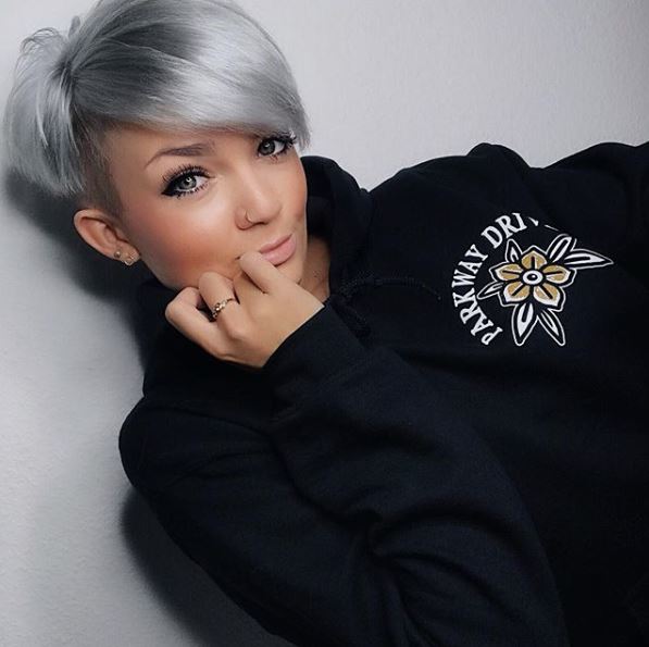 Es gibt neue trend bei grau kurzhaarfrisur...