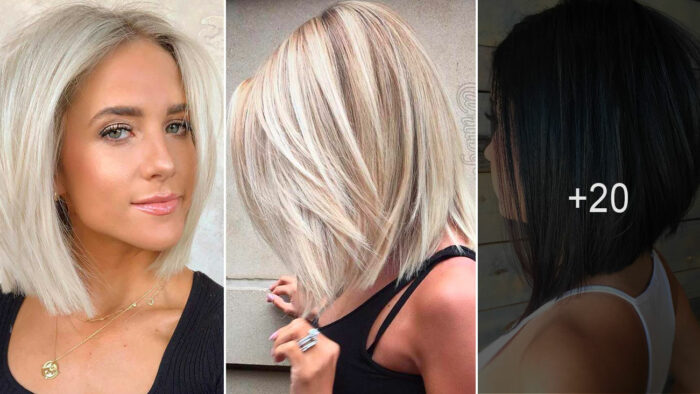 Kurze Frisuren mittlerer Länge