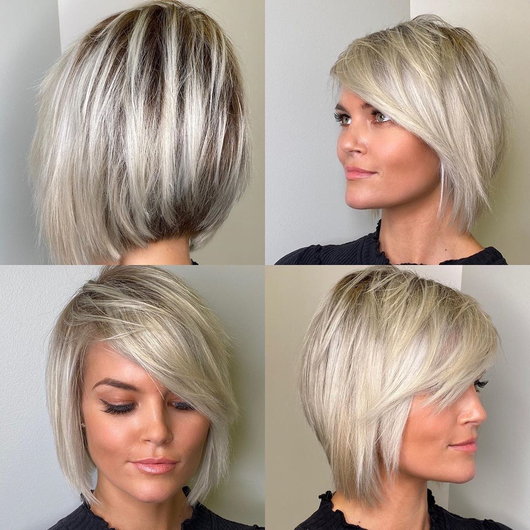 Umwerfende Kurzhaarfrisuren für feines Haar