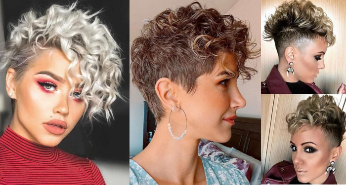 Kurzgeschichte Curly Bob Frisuren