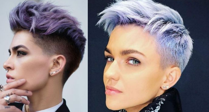 Bottom-Cut Side Cut Damen Kurzhaar Mod Hände