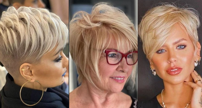 Verjüngende Kurzhaarfrisuren für Frauen über 60