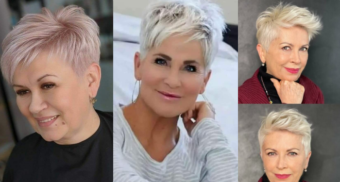 Kurze Frisuren, die auch besonders bei Frauen über 50 im Trend liegen!