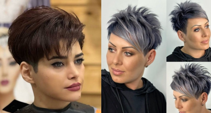 Sehr kurz und cool! Dieser schicke kurze Look ist wirklich hübsch!