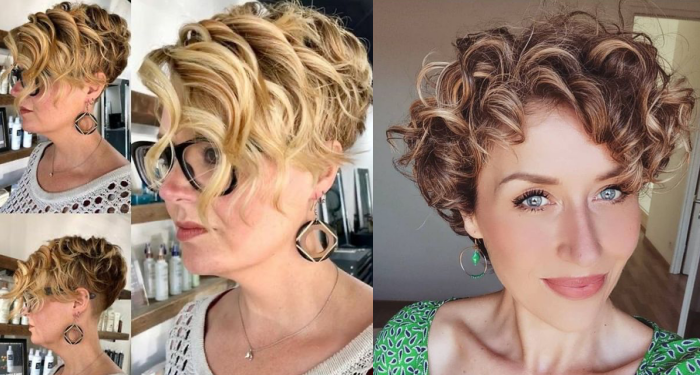 Erfrischen Sie Ihren Look mit den neuesten kurzen, lockigen Haarschnitten