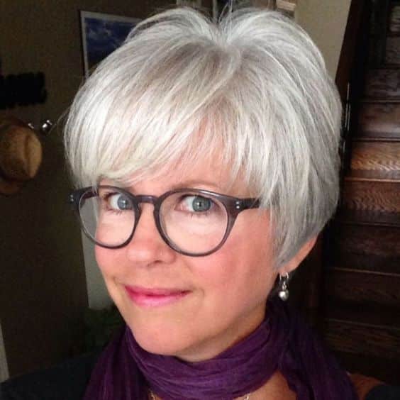 Kurzhaarfrisuren für feines Haar ab 50