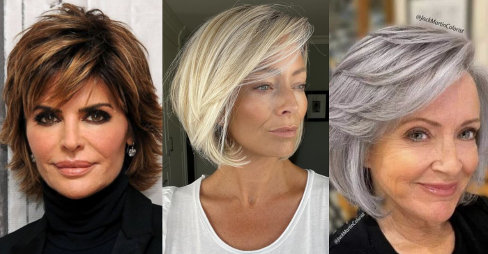Peppige Frisuren für Frauen ab 50