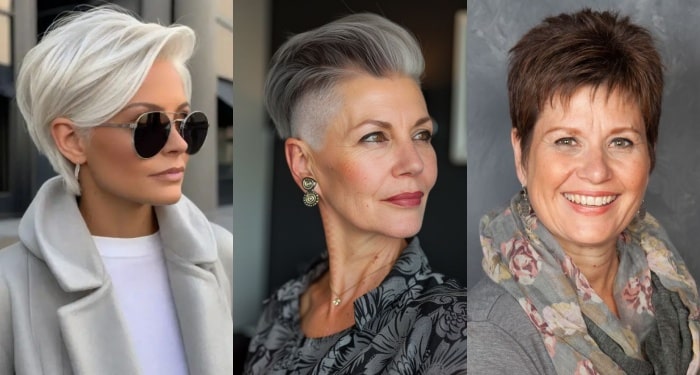 Pflegeleichte und freche Kurzhaarfrisuren für Frauen