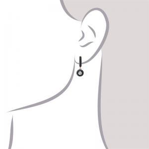 Sallantılı Tektaş Figürlü Küpe