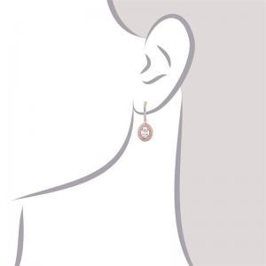 Sallantılı Elips Küpe