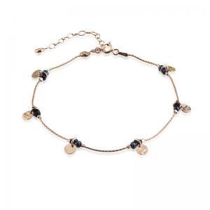 Kristal Taşlı Pullu Halhal