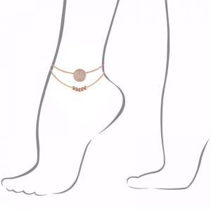 Yuvarlak Halhal Rose