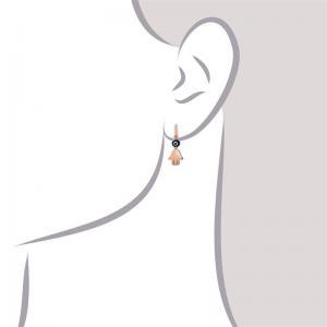 Nazar Gözlü Fatma Ana Küpe