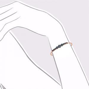 Renkli Taşlı Petek Bilezik