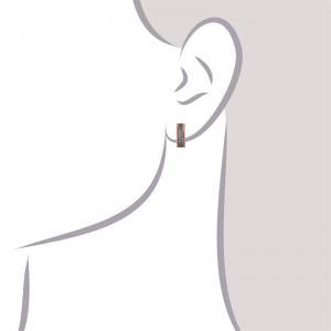 Üç Sıra Taşlı Küpe