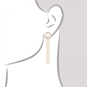 Yuvarlak Sallantılı Küpe