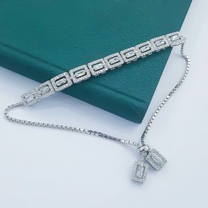 Pırlanta Montür Baget Taşlı Asansörlü Bileklik